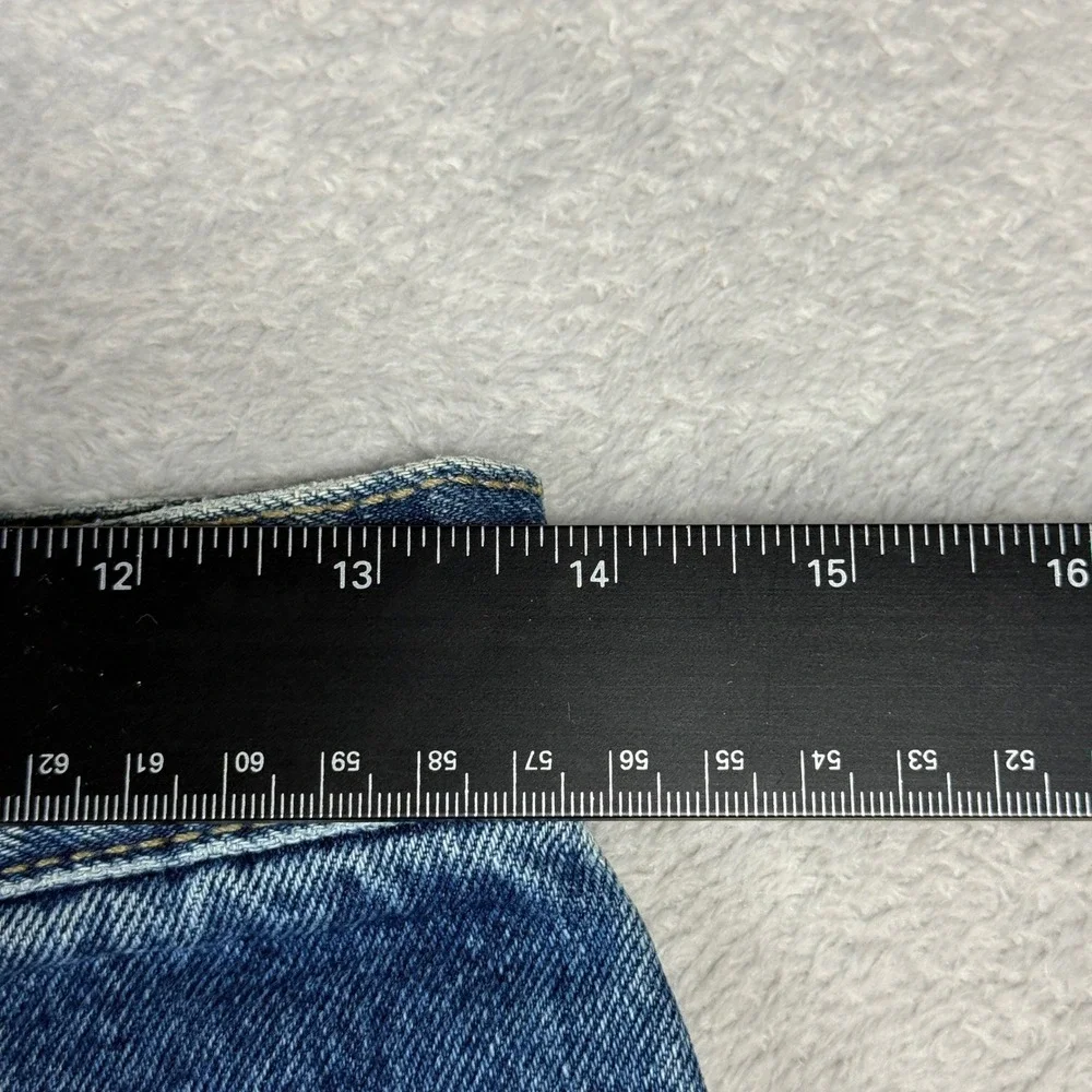 Lawman Denim Jeans Womens 11 Blue High Waisted Straight Leg‎ Vintage 90s Western
